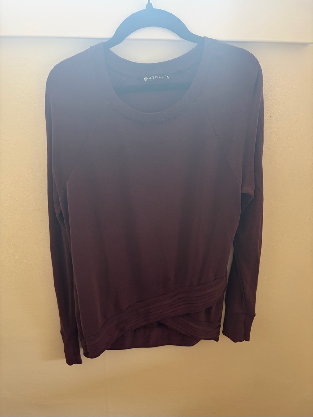Athleta Crewneck Pullover - Plum